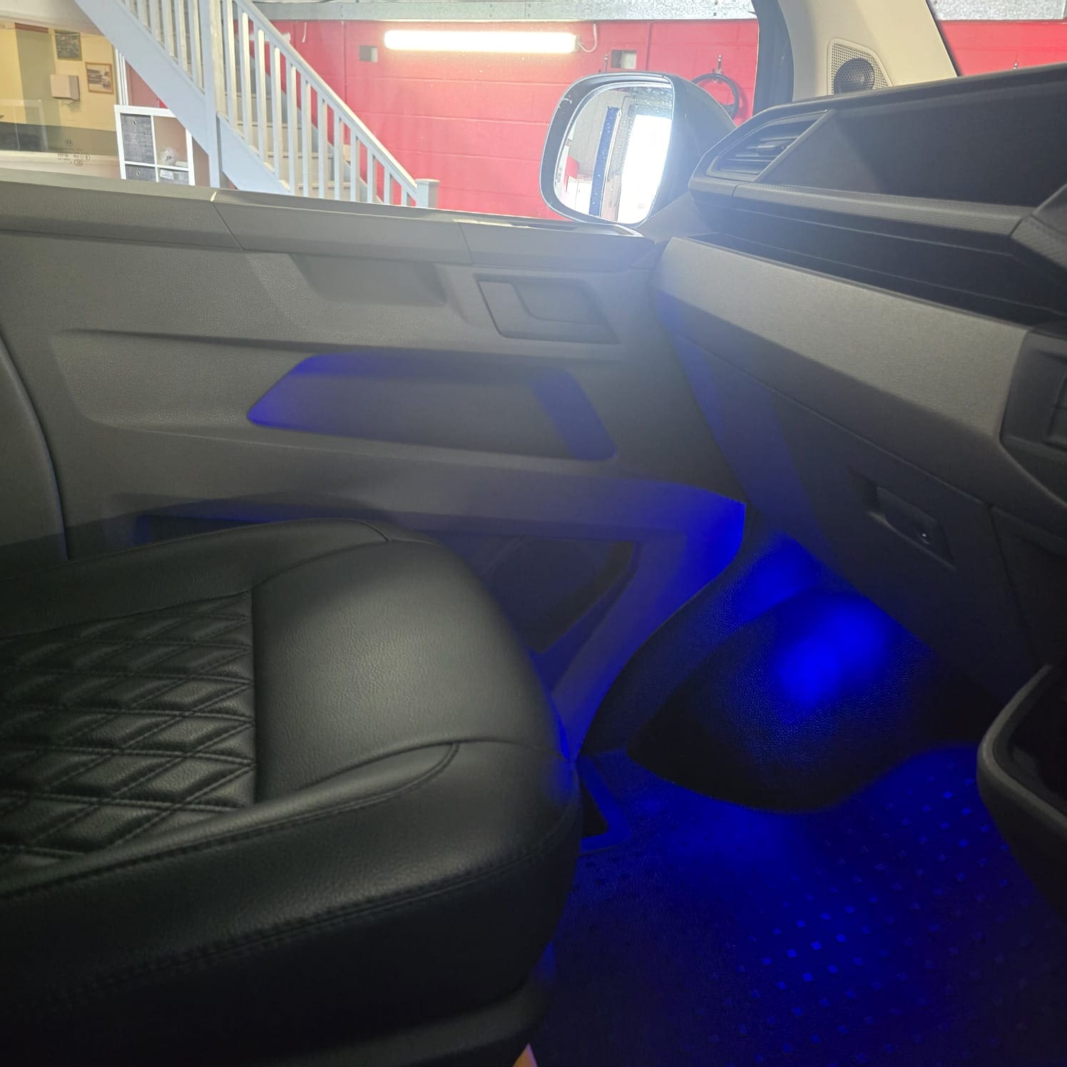 vw-t6-mood-lighting-retrofit-birmingham-red-blue-led-options