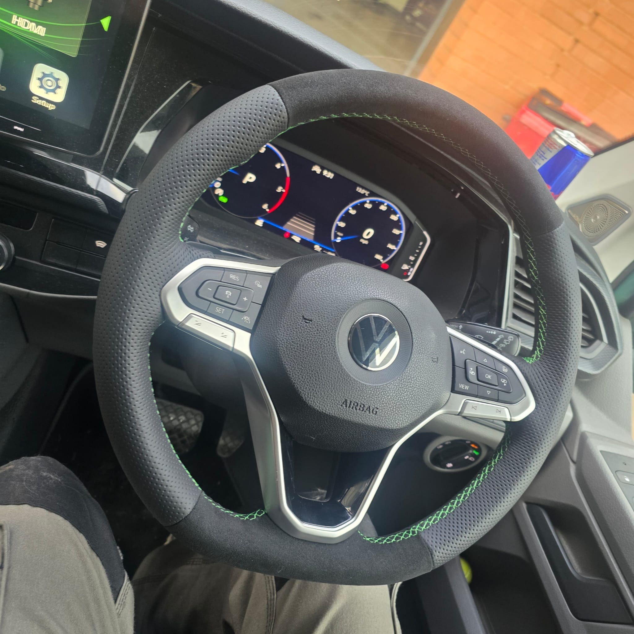 vw-t6-heated-steering-wheel-retrofit-nappa-alcantara-bay-leaf-green