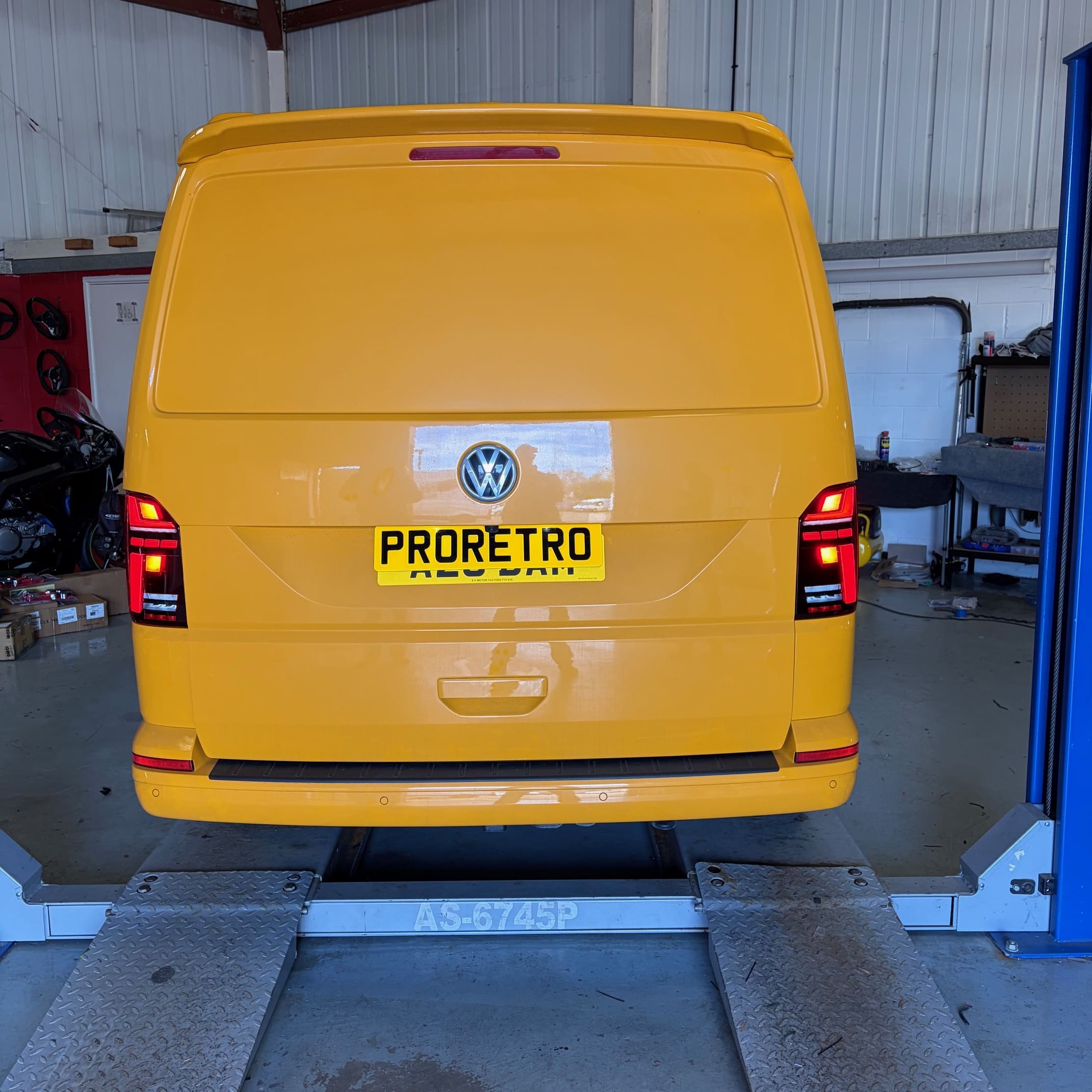 VW T6.1 smoked LED taillights coding and adaptations for correct function