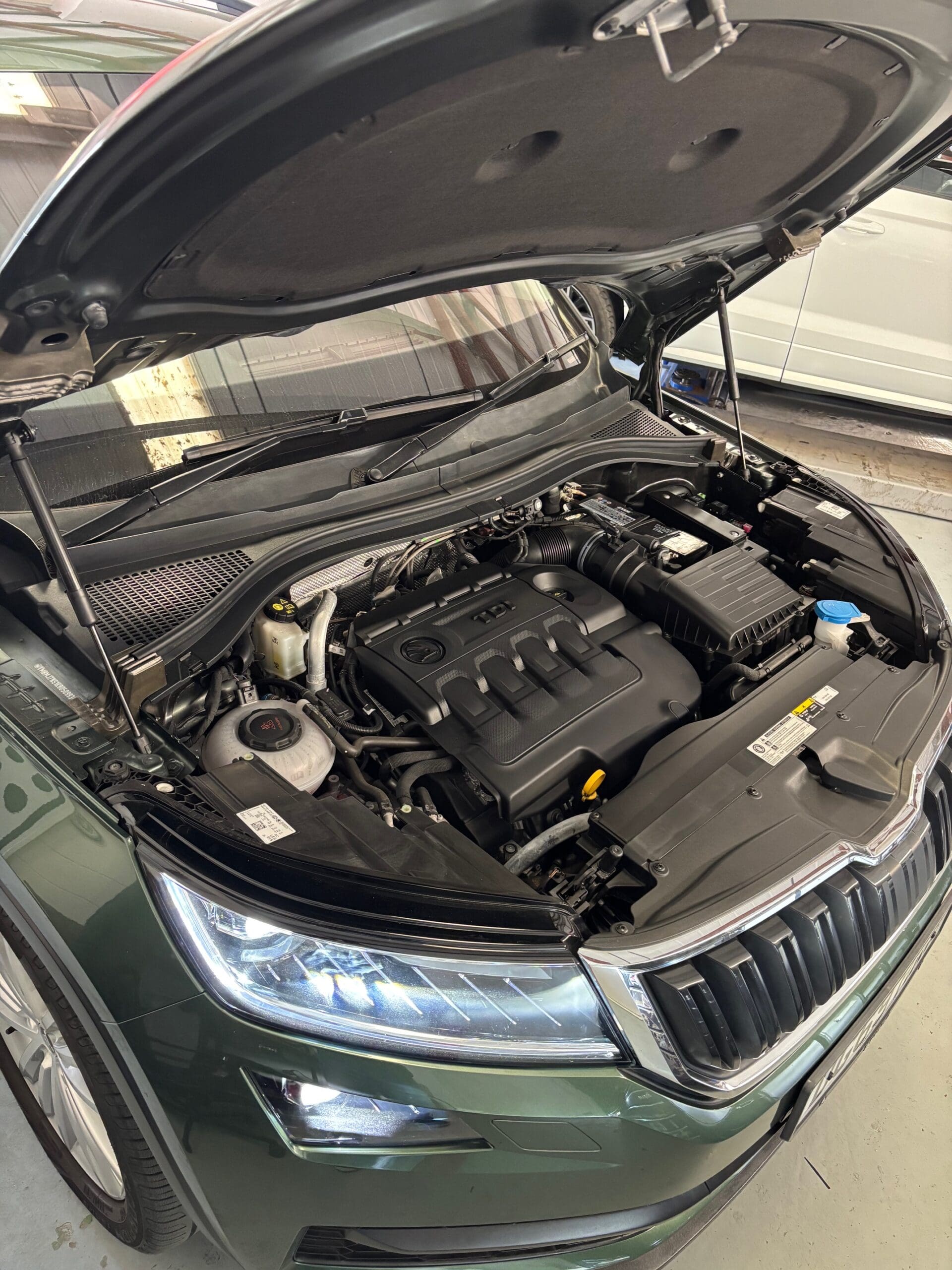 Heated windscreen functioning post battery replacement