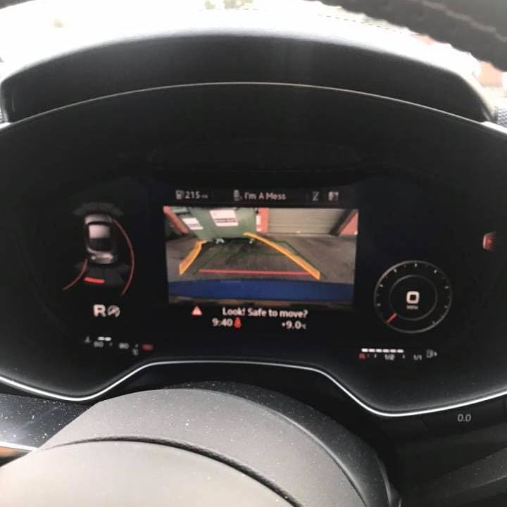 Audi TTS 8S Highline Camera and Parking Aid Plus Retrofit