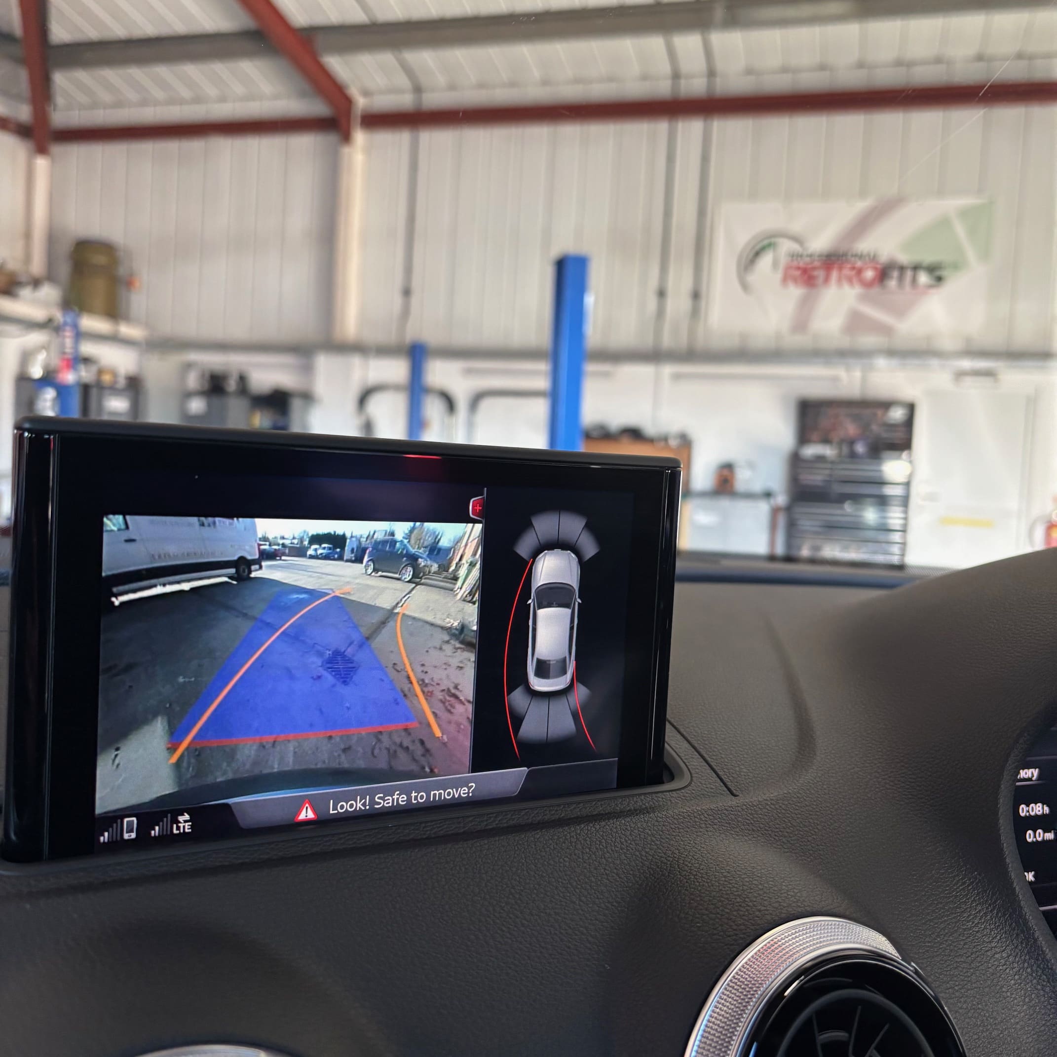 audi-A3-Q7-rear-camera-retrofit-factory-fit-expert-installation