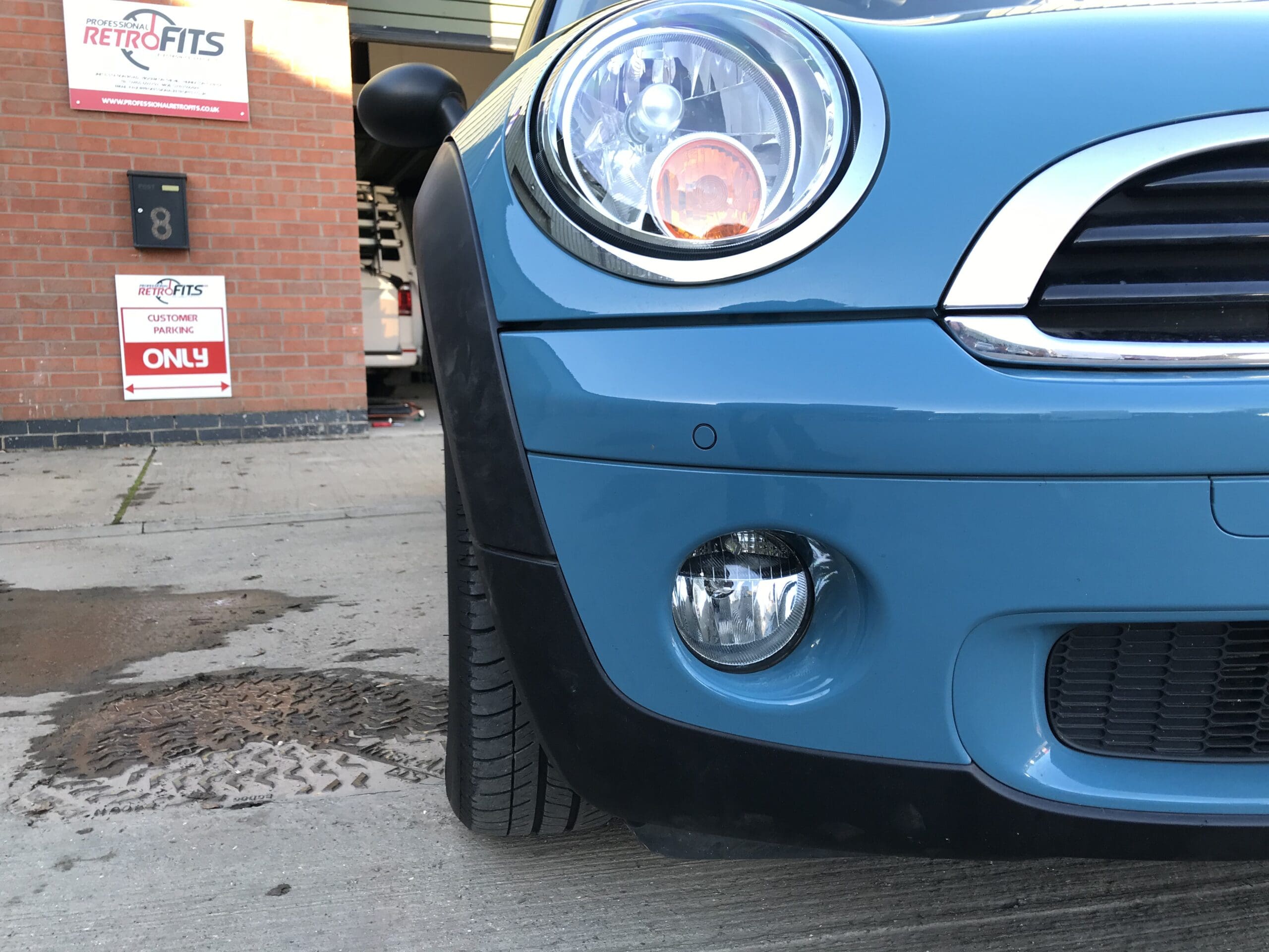 mini-cooper-one-flush-fit-parking-sensors-internal-led-display-retrofit