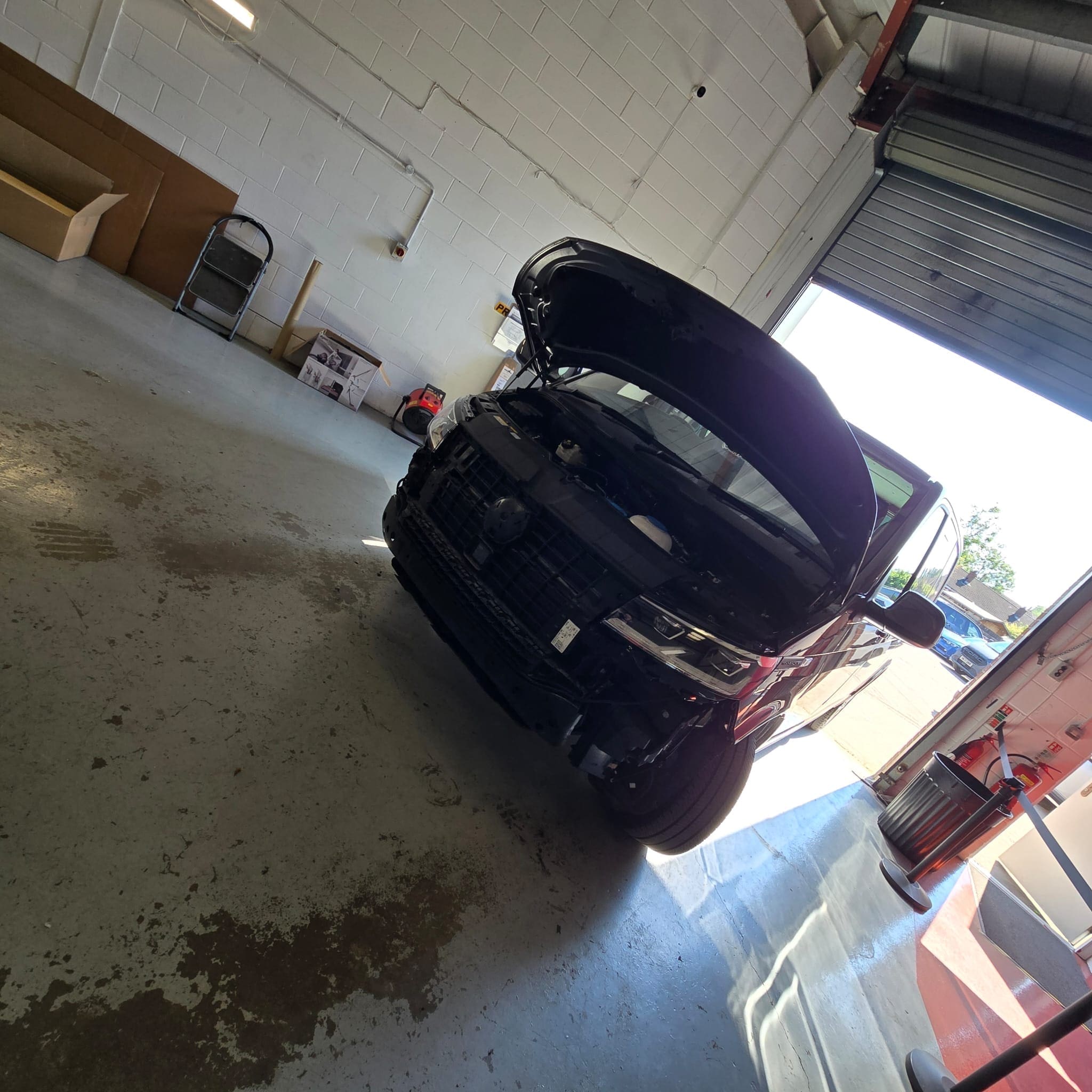 T6.1 LED Headlight Retrofit Enhances VW Transporter Visibility