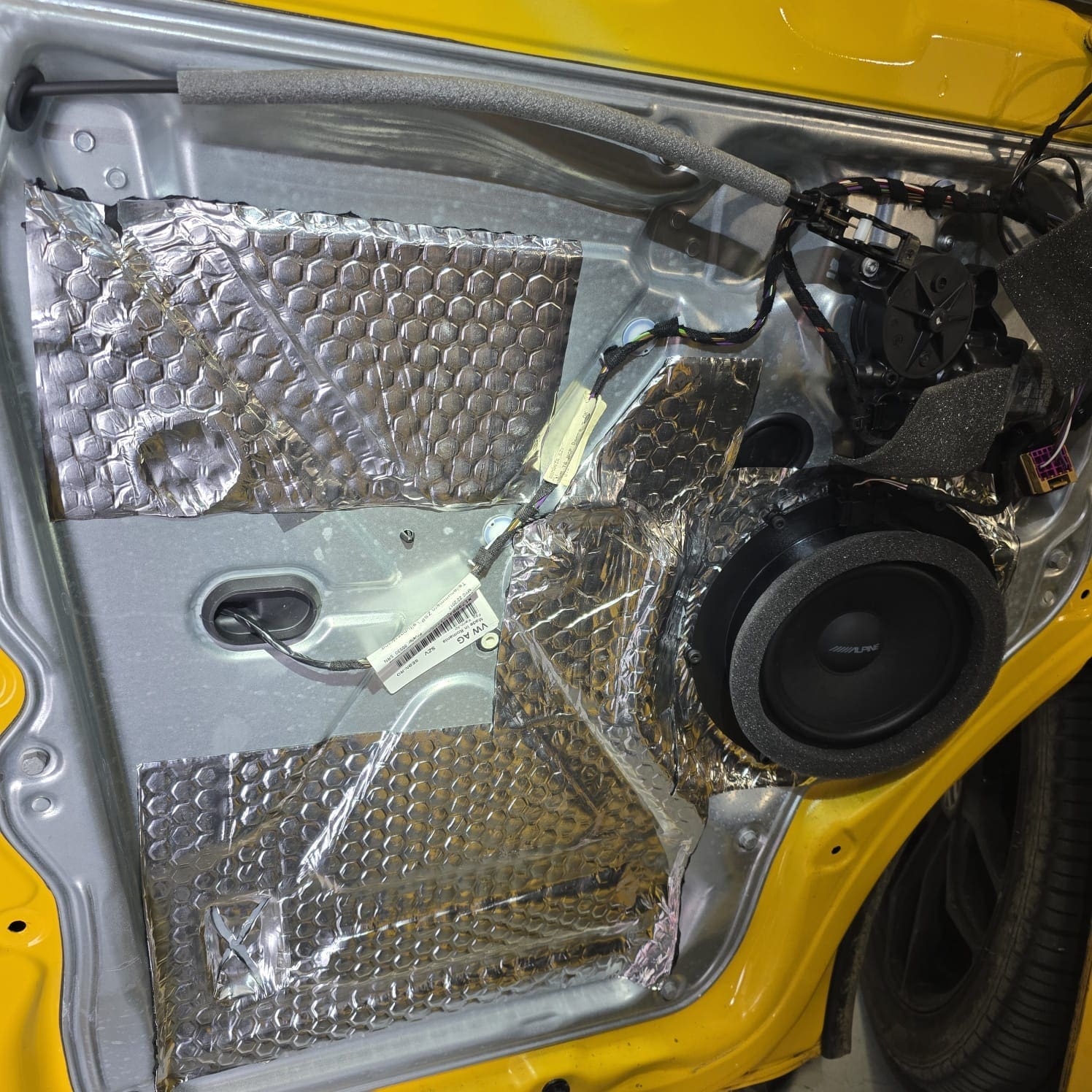 VW T6 Alpine SPC-106T6 speaker retrofit upgrade