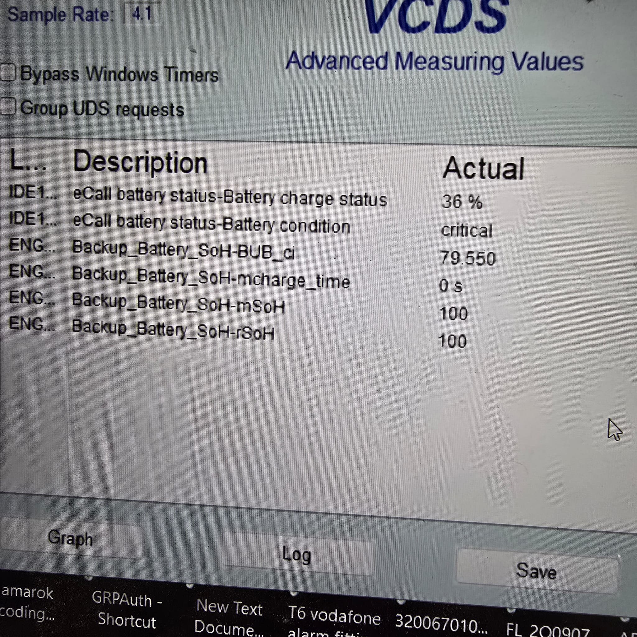 Volkswagen Transporter T6.1 battery replacement installation for dash faults