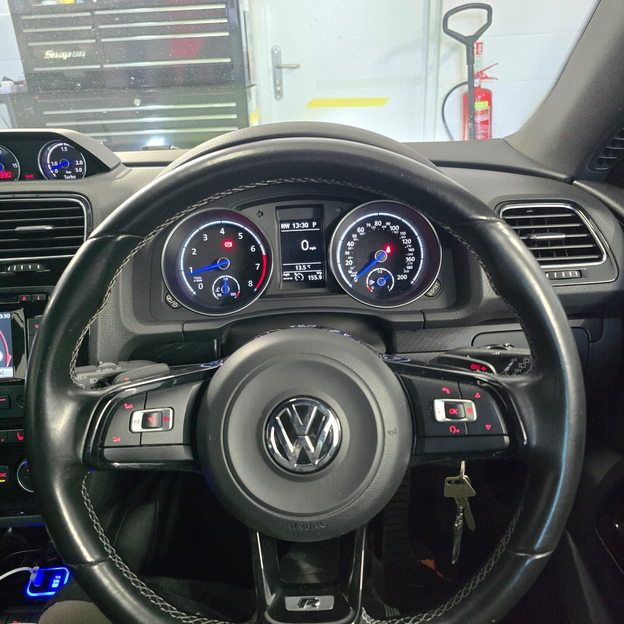 VW Scirocco 2015 cruise control retrofit OEM parts used kit