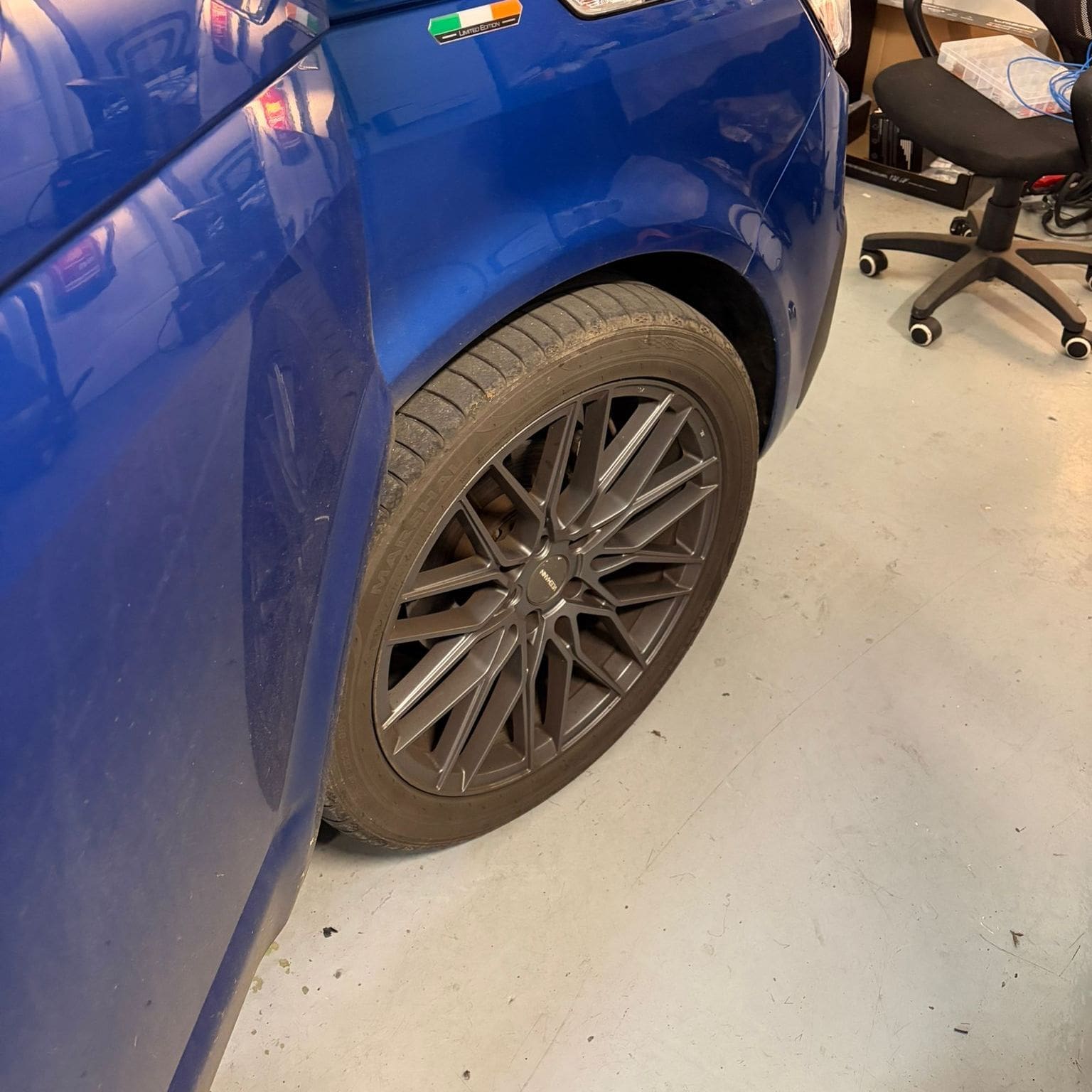 VW T6 speedo coding retrofit wheel and tyre setting update in instrument cluster for better ACC calculations