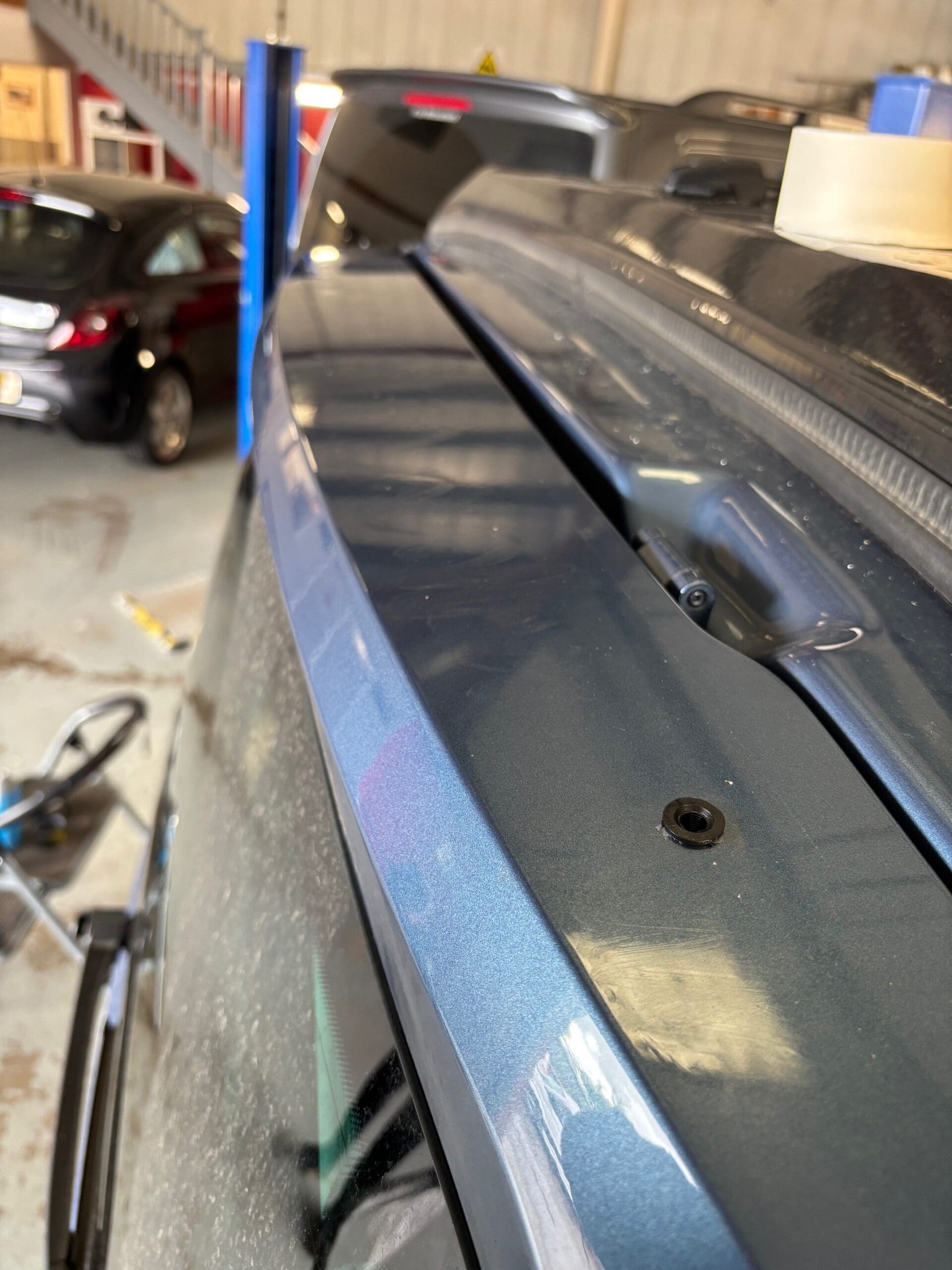 VW T6 Tailgate Spoiler Installation for Professional Retrofit