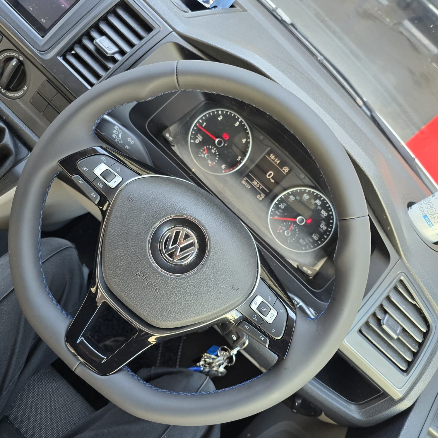 blue-stitch-napa-leather-steering-wheel-cruise-control-retrofit
