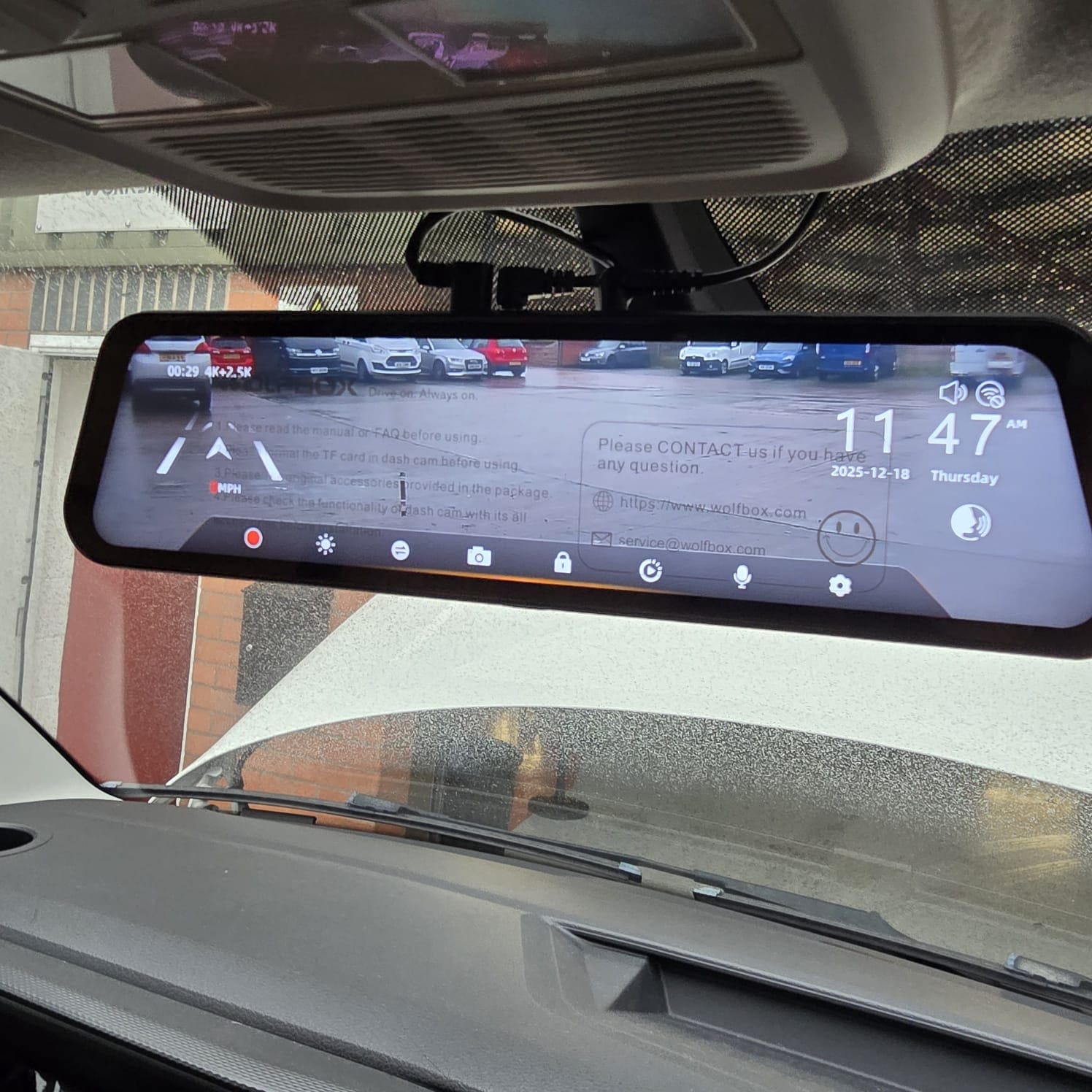vw-t6-wolfbox-dash-cam-installation-nuneaton